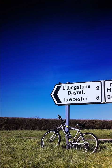 Bike ride infrared-1 mixture a small