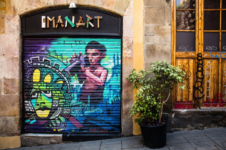 Barcelona graffiti art-1