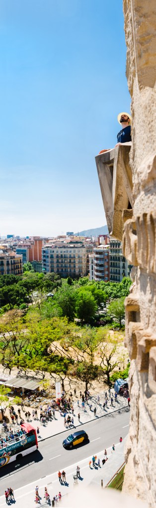 Sagrada Familia Balcony panorama