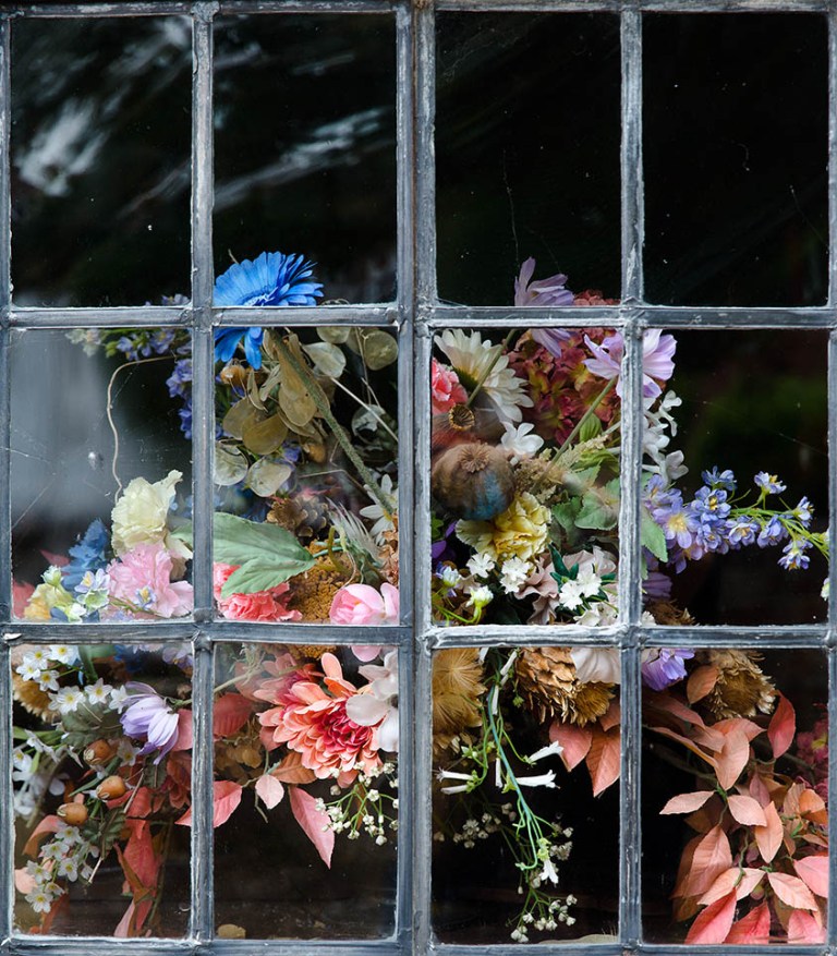 Rye window flowers