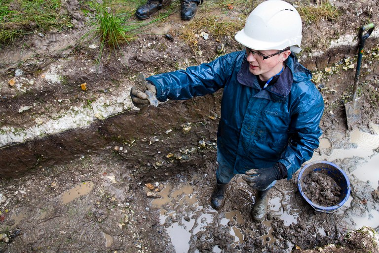 Blick Mead archaeological dig 11