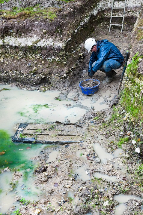 Blick Mead archaeological dig 13