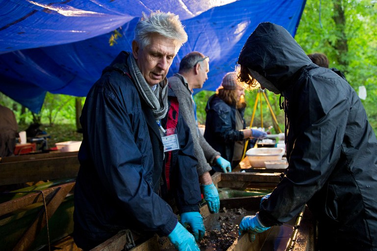 Blick Mead archaeological dig 15