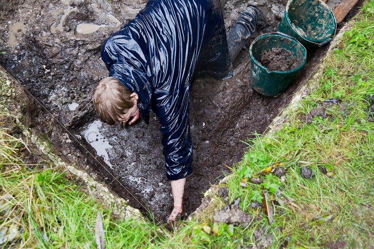 Blick Mead archaeological dig 7