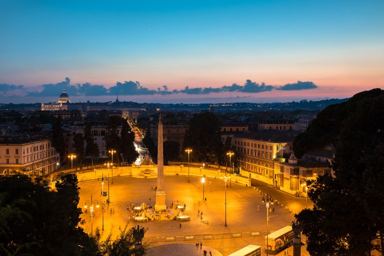 Rome at Dusk-1-2