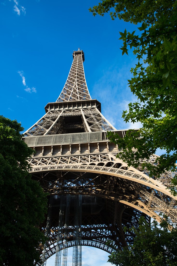 Eiffel tower ground view-1