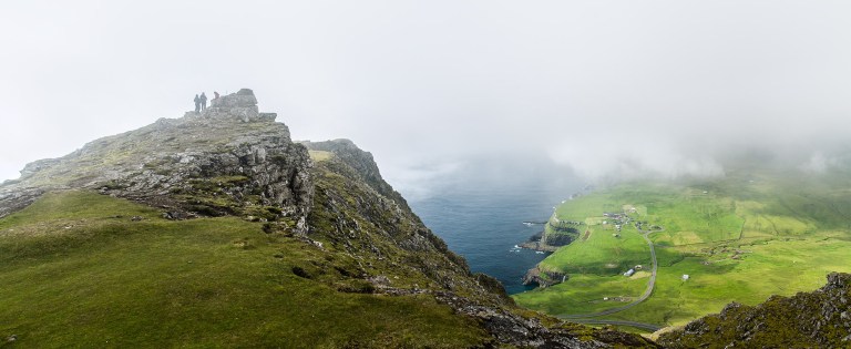 At the top of the mountain panorama 1 LR