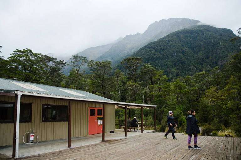Clinton Hut, Milford Track, New Zealand Great Walk