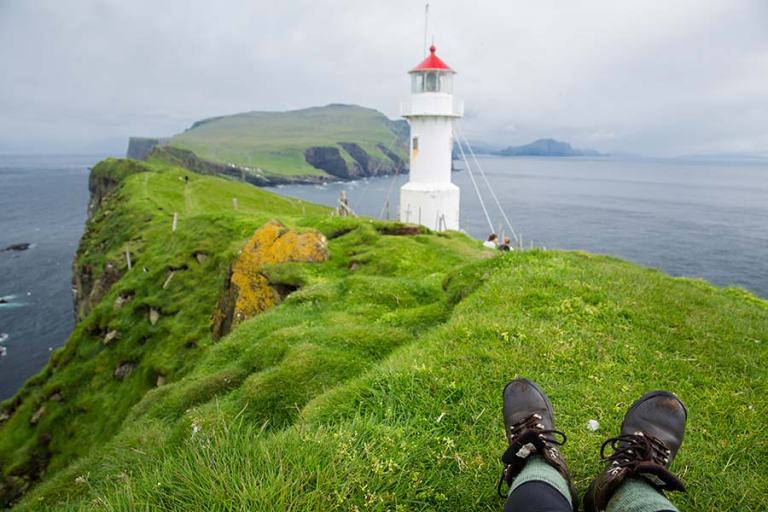 Mykines Faroe Islands lighthouse