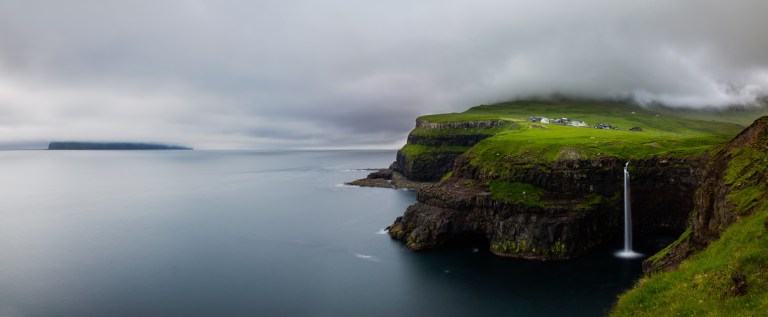 Gasadalur hike Faroe Islands