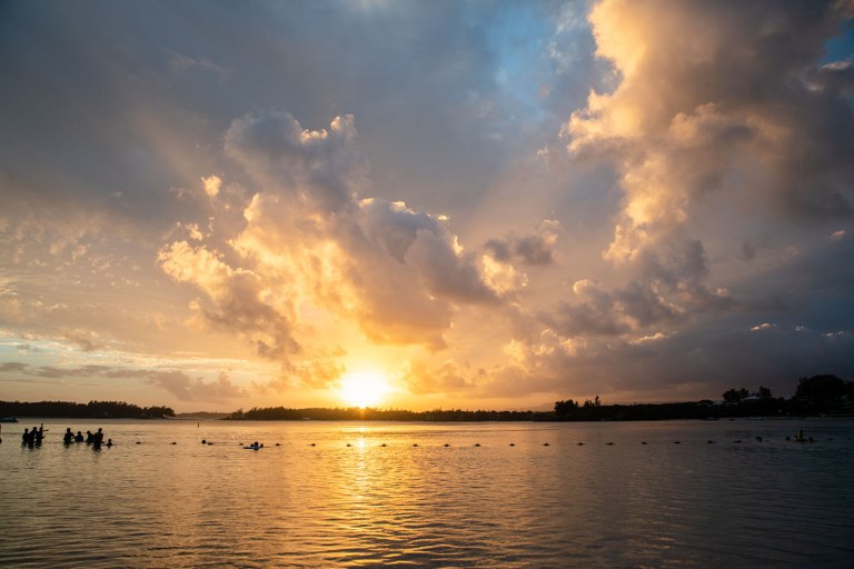 Blue Bay beach Mauritius