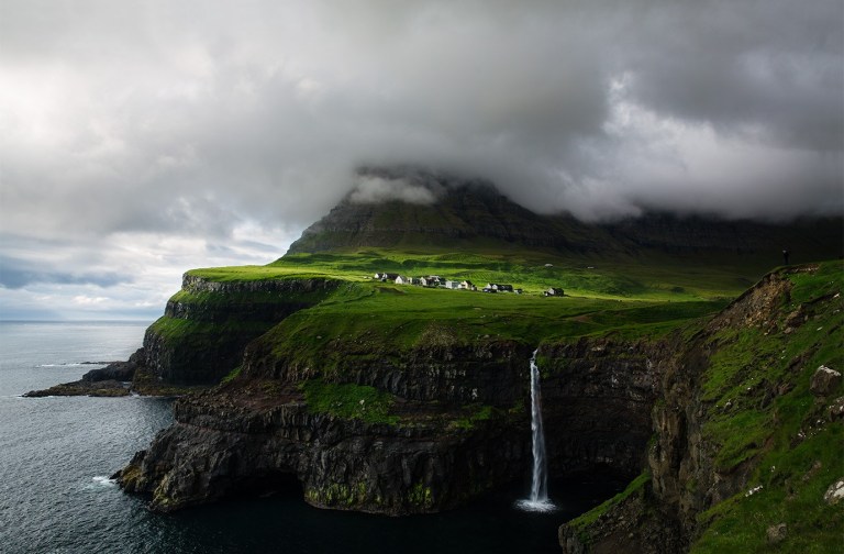 Gasadalur hike Faroe Islands