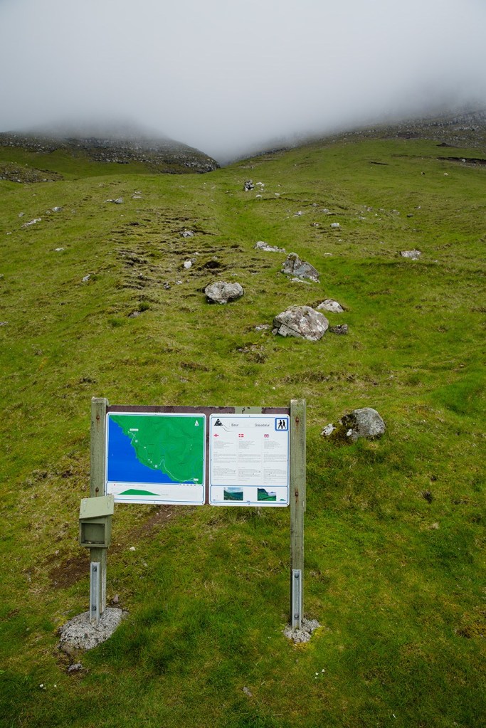 Gasadalur hike Faroe Islands