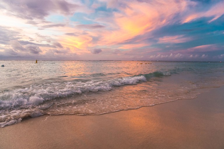 Flic en flac beach Mauritius
