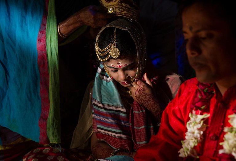 Bengali bride wedding ceremony Bangladesh