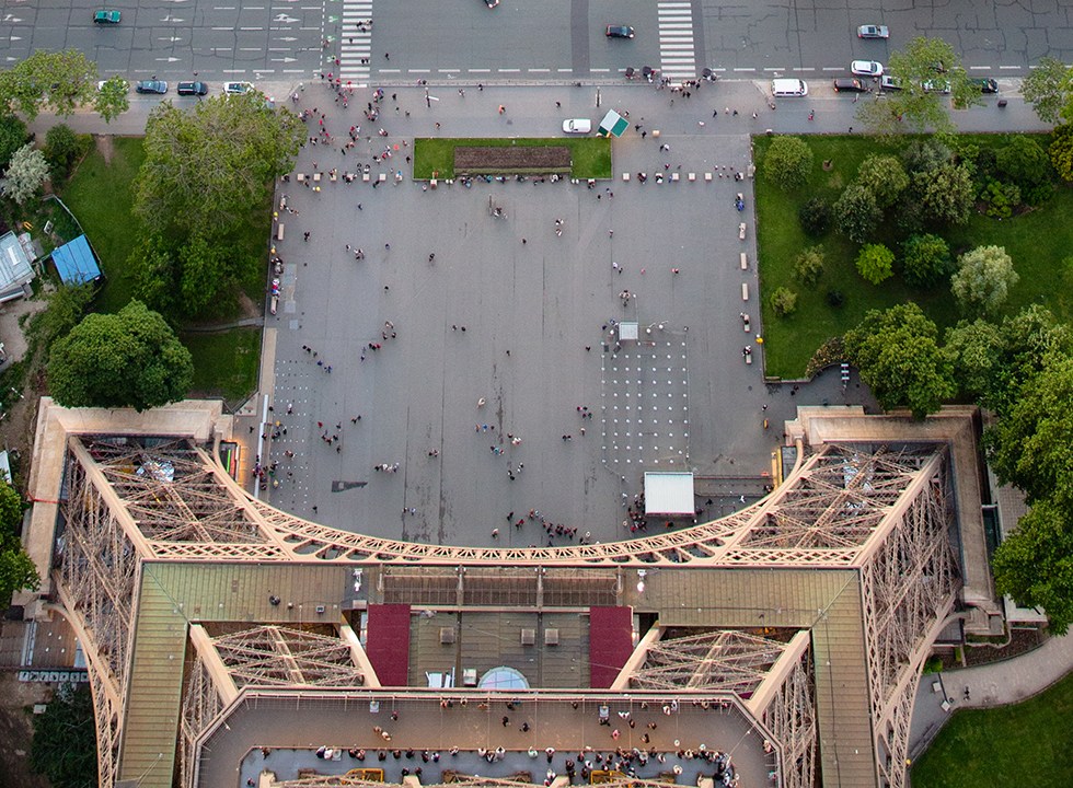eiffel tower, france, top, heigh