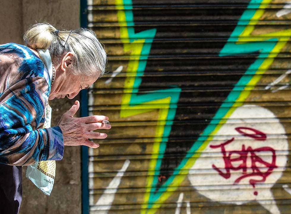 barcelona streets people